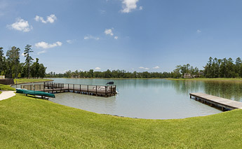 Benders Landing Estates Fishing Lake with Docks