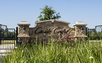 Castle Court Gated Entrance